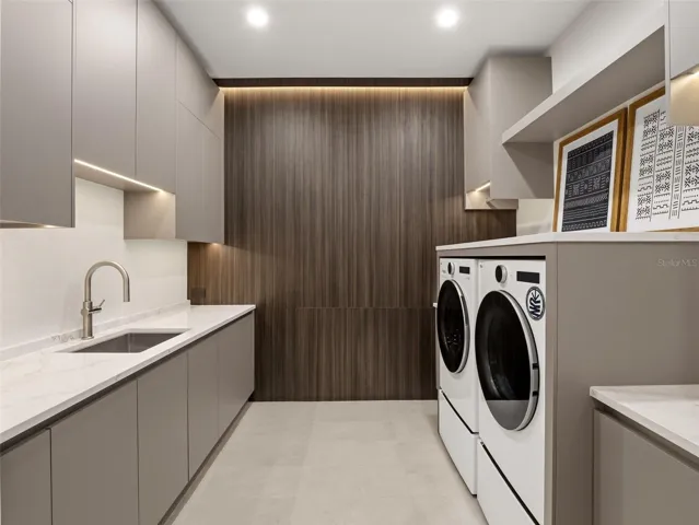 Downstairs Laundry from Mud Room