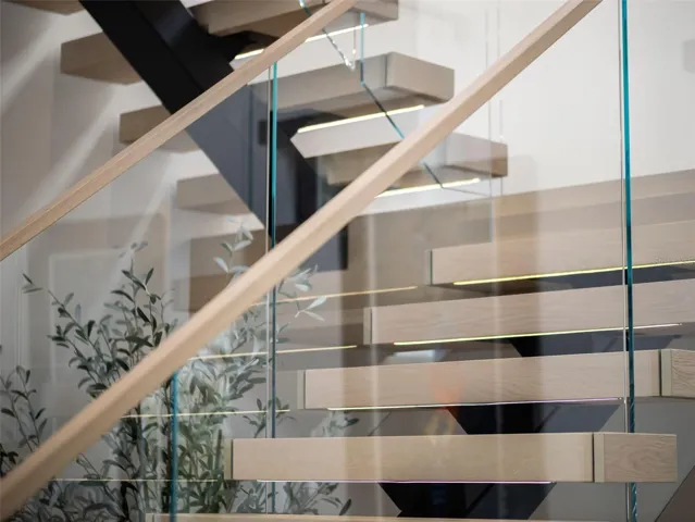 Staircase to Single Upstairs Bedroom 5