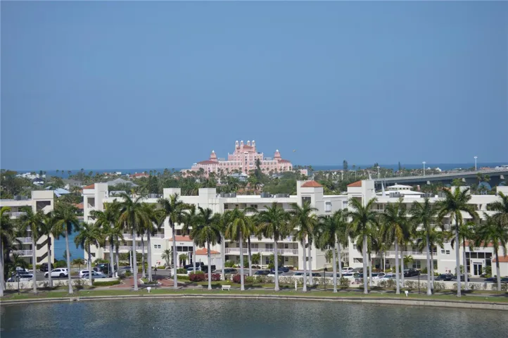 Actual view of Don CeSar from balcony no wide angle lense