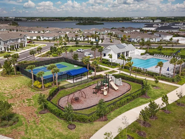 Aerial of Nautique amenities