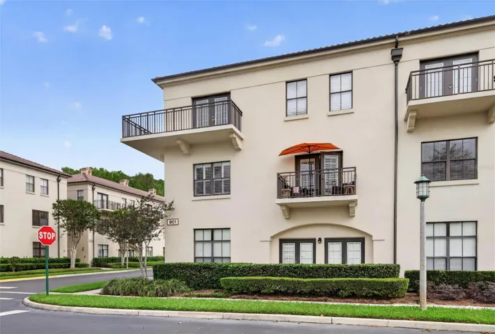 Exterior Top Floor Corner Unit