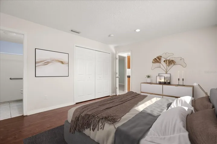 645 Primary Bedroom, Virtual Staging