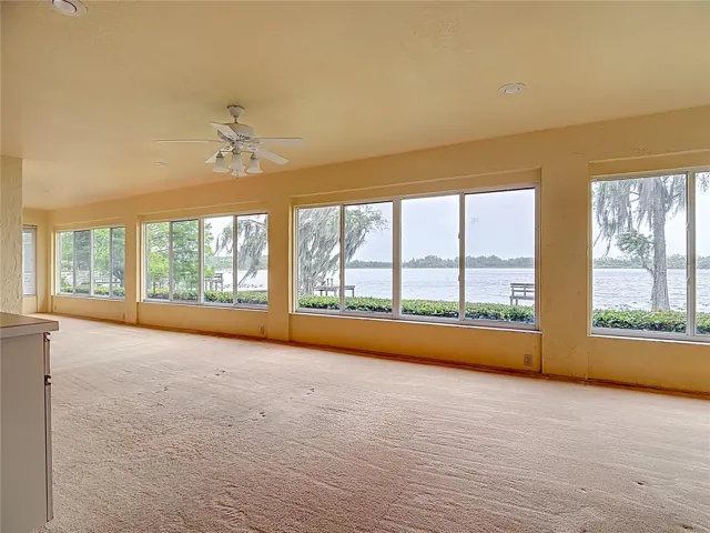 49 ft of wall to wall windows!