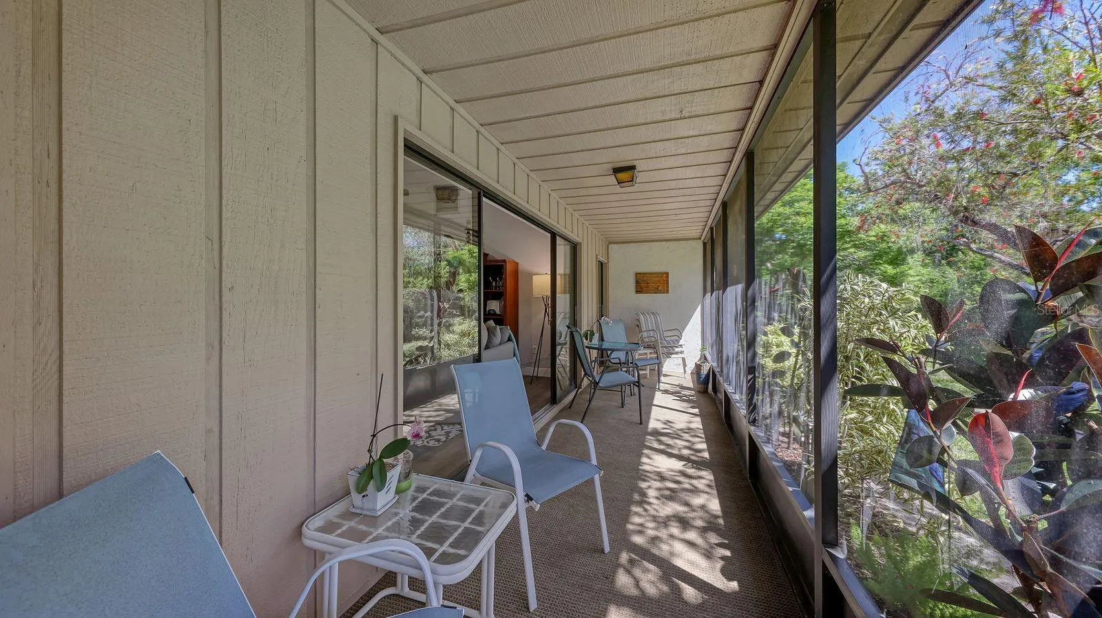 Covered and Screened Lanai