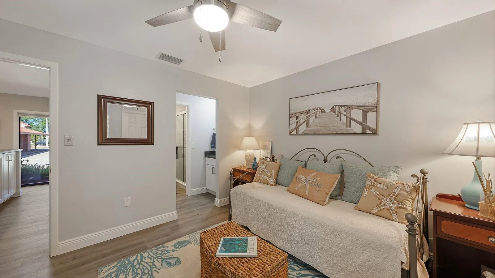 Guest Bedroom with a Private Bathroom