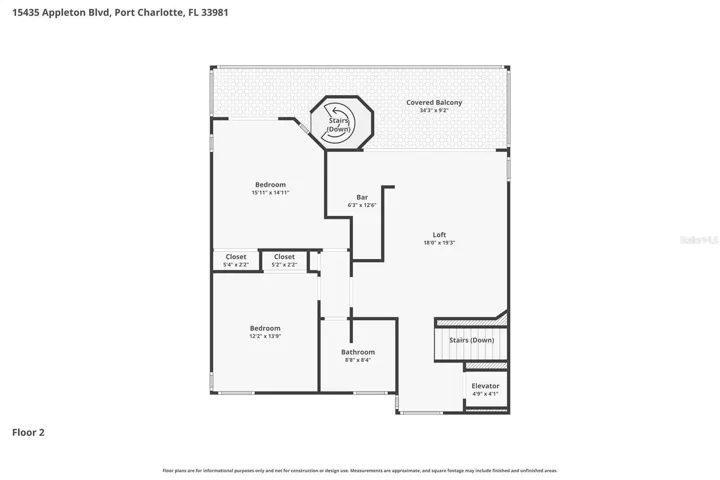 Second Floor Floorplan