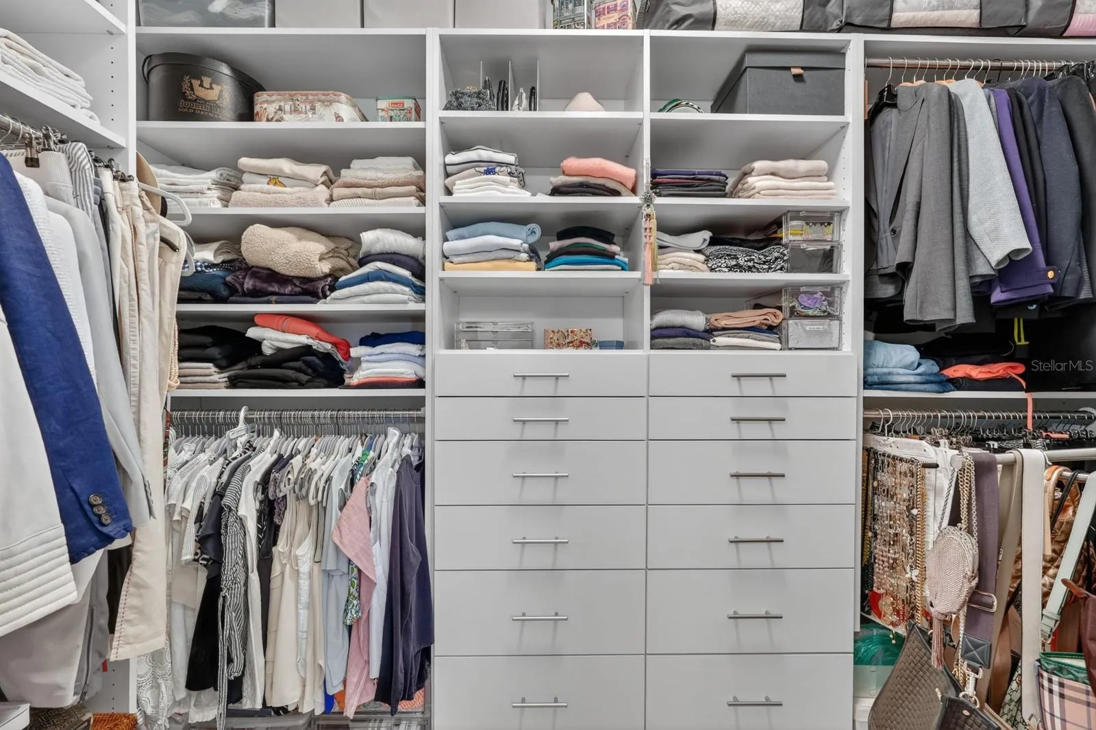 Primary walk in closet