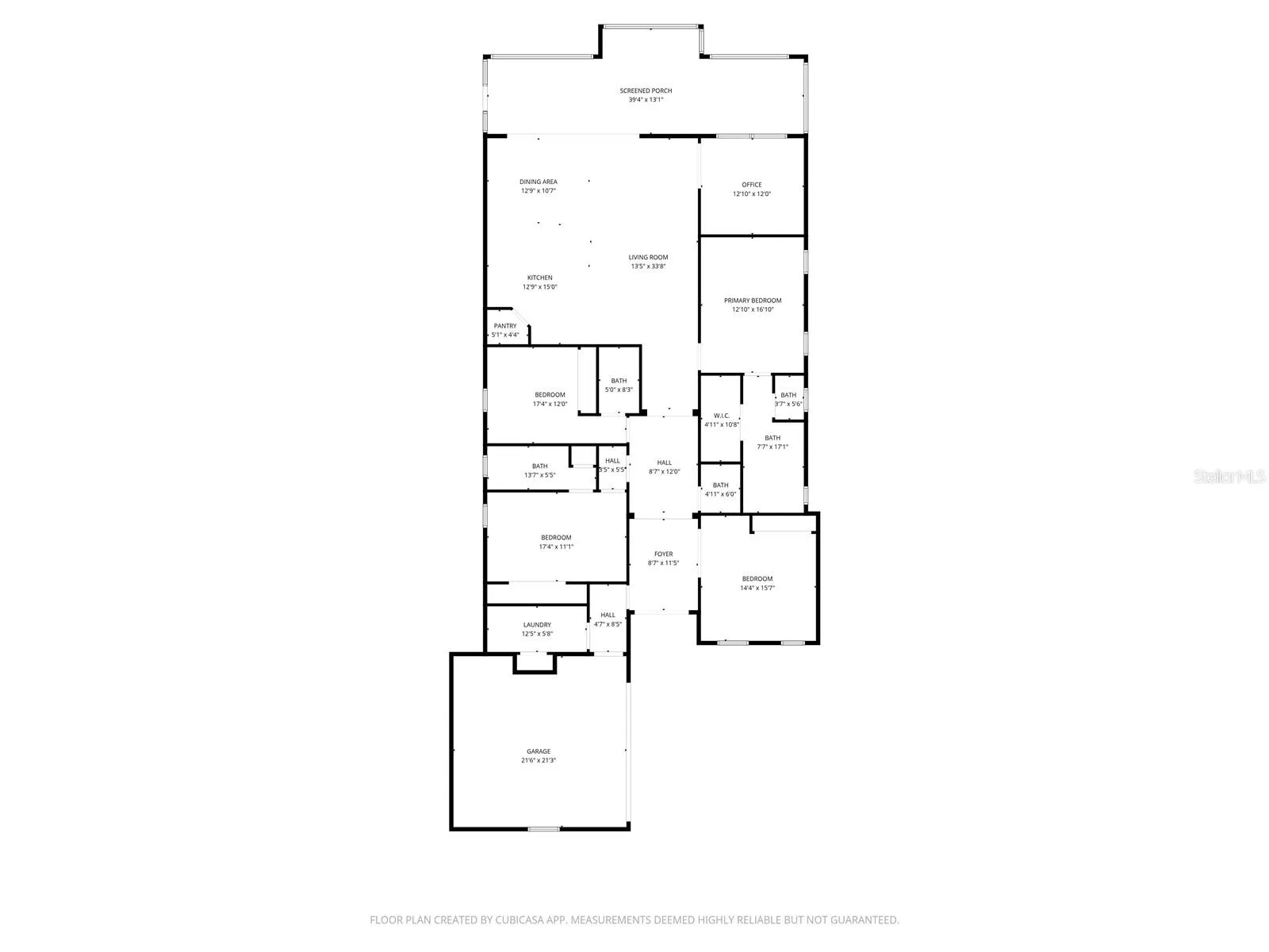 Room measurements are approximate