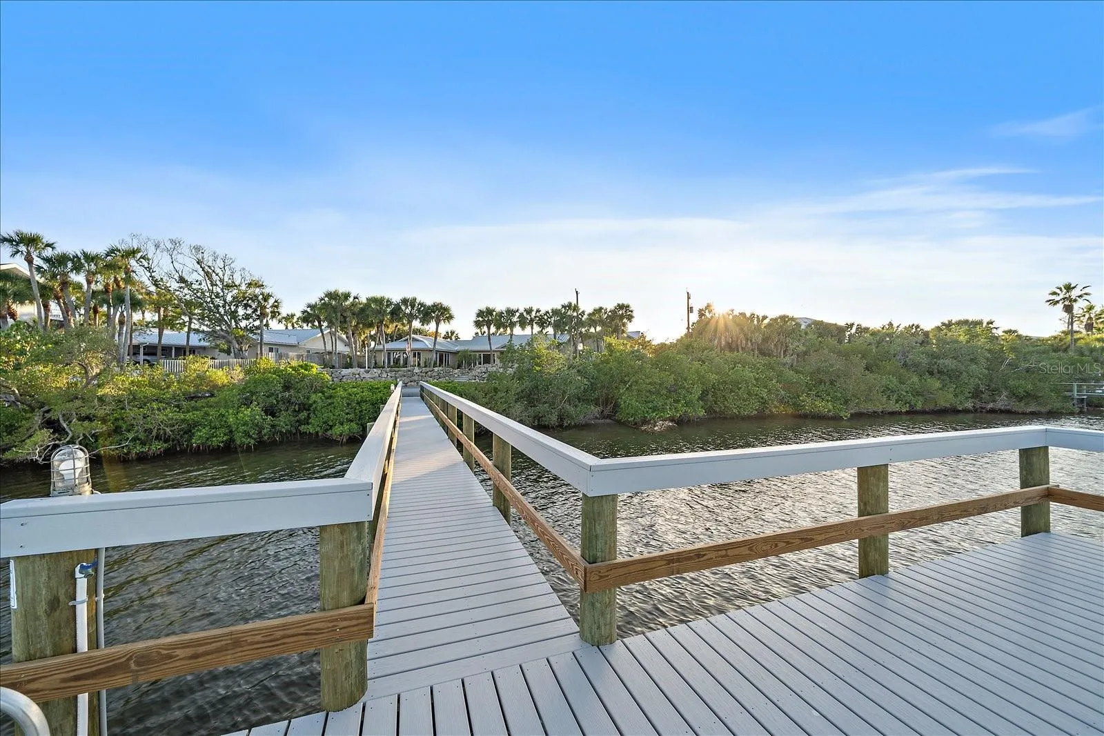 DOCK - a view facing the home
