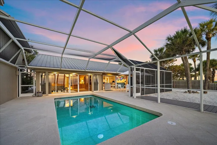 POOL - facing the primary sliding glass doors