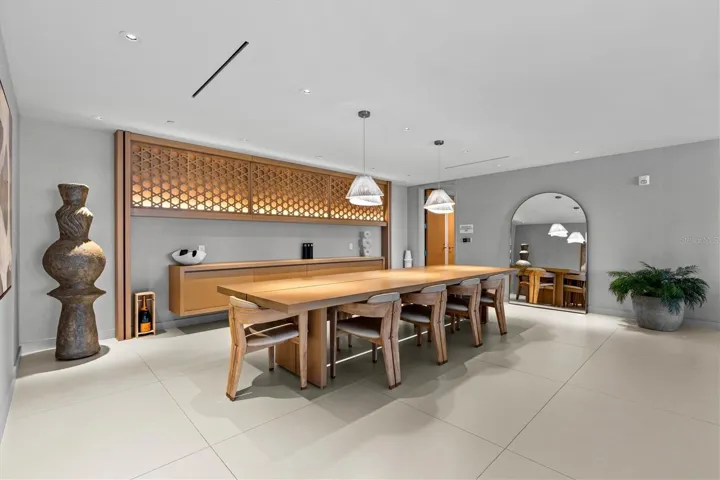 Community Social Dining Area