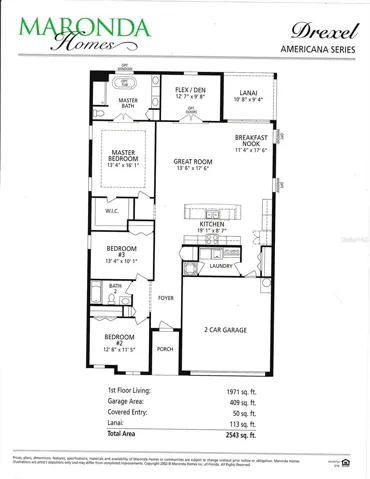 Drexel Floor Plan