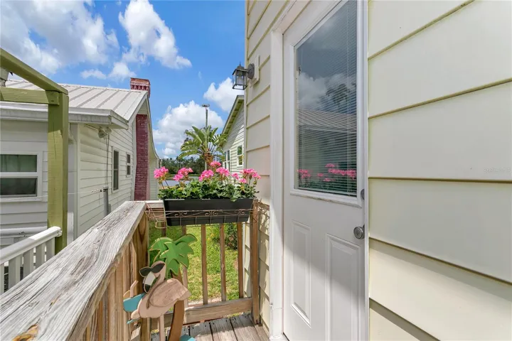 Outside back door--waterview!