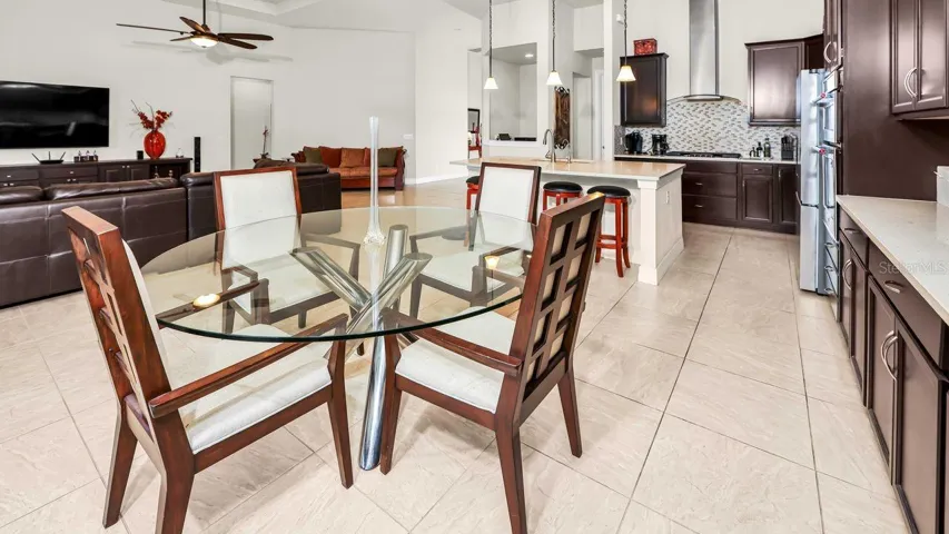 Dining area