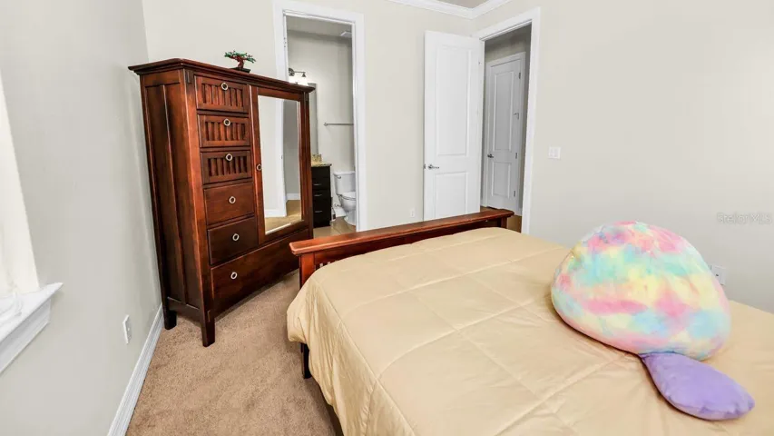 Second bedroom with ensuite bathroom
