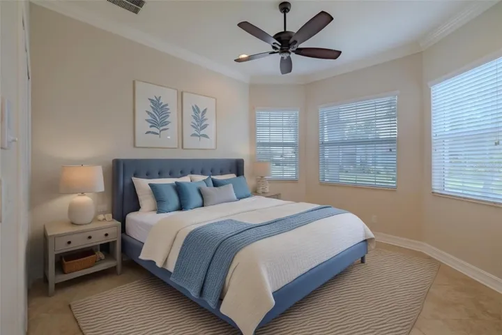 Virtually Staged Bedroom 2