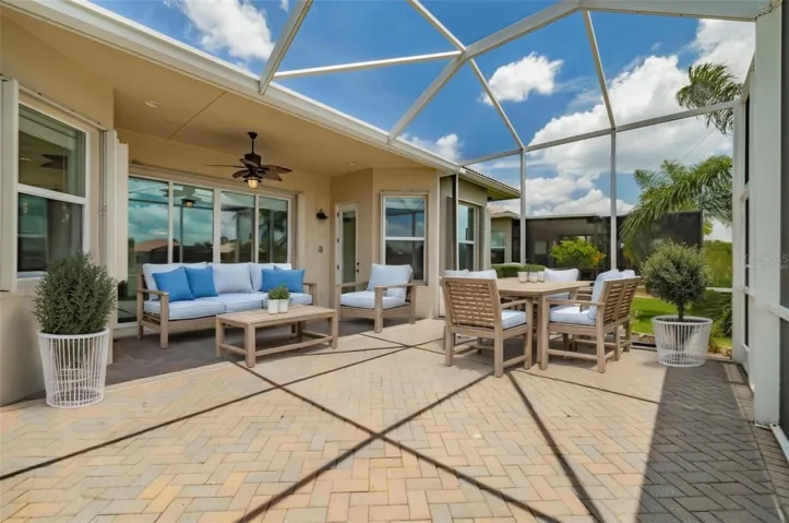 Virtually Staged Lanai