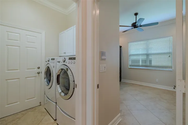 Laundry Room & Bedroom 3