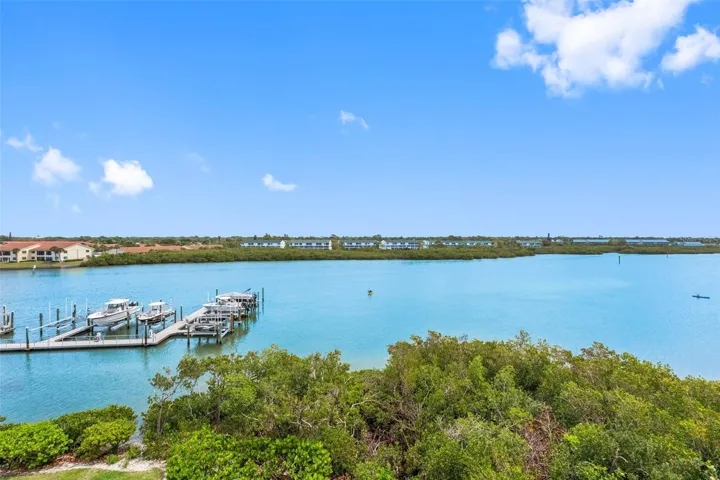 ..Direct Water Views from all 4 Levels. View from 3rd Level Master Suite to Far Left.