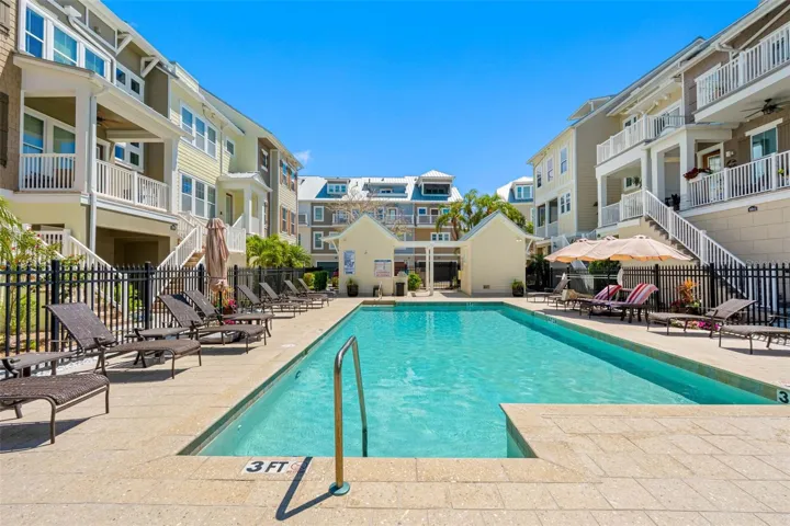 ... Large Heated Pool With an East  / West Run to it =  Beautiful Sun Right Over Pool..