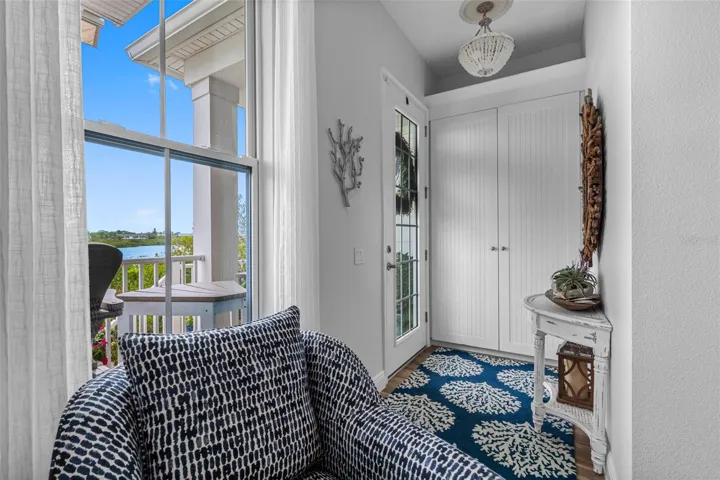 .. Closet off Living Room By Balcony Access.. Sellers Added the extra Closet ..Excellant.. No detail missed.