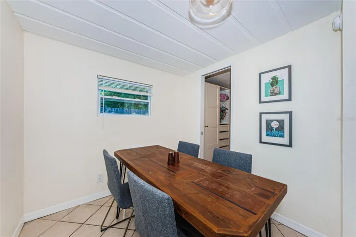 Dining area