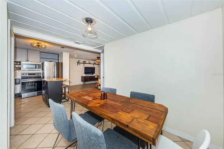 Dining area