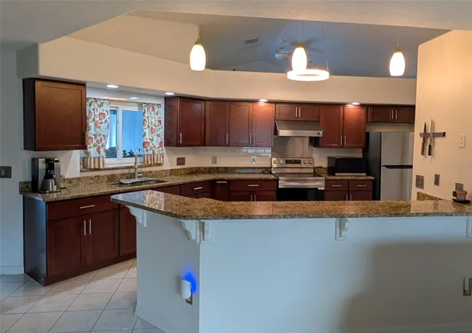 Kitchen view from Family Room