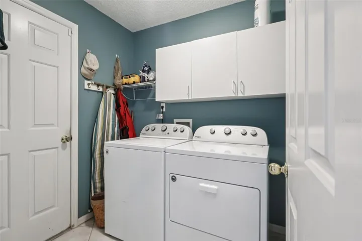 Inside laundry