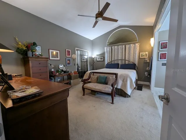 Primary bedroom has walk in closet and ensuite