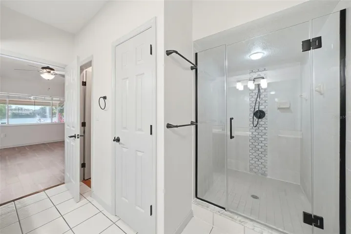 Primary Bathroom and you can see the primary and view of the water. Heaven!