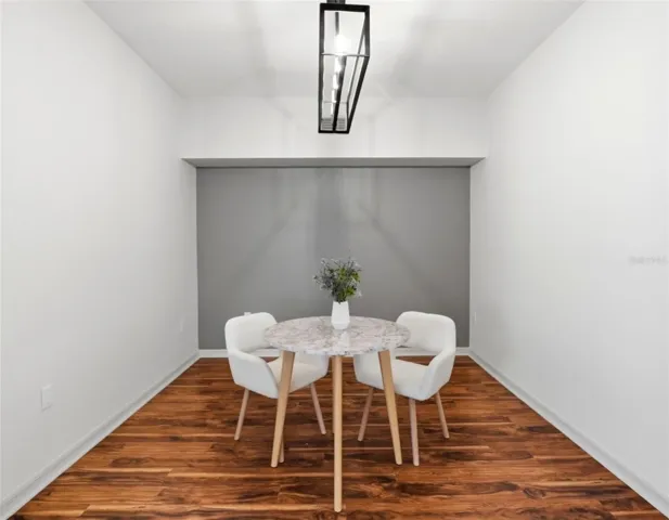 This dining room needs to be seen in real life.