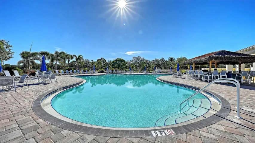 Large Pool and play area