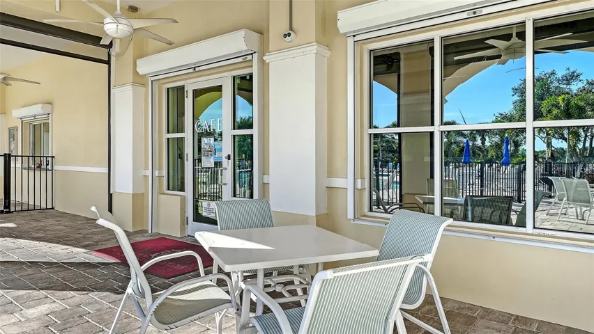 Dine inside or Pool side