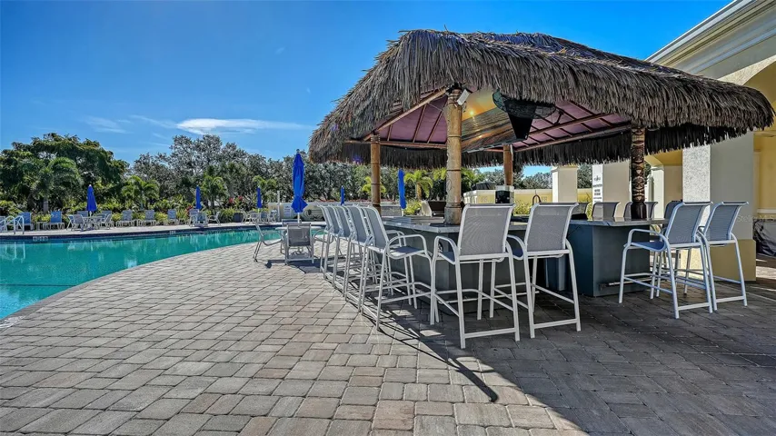 Tiki Hut at Pool
