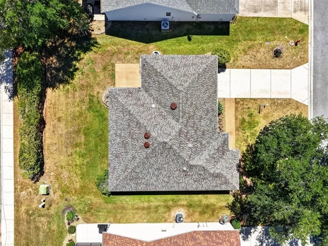 Aerial with NEW ROOF and ROOM FOR A POOL!