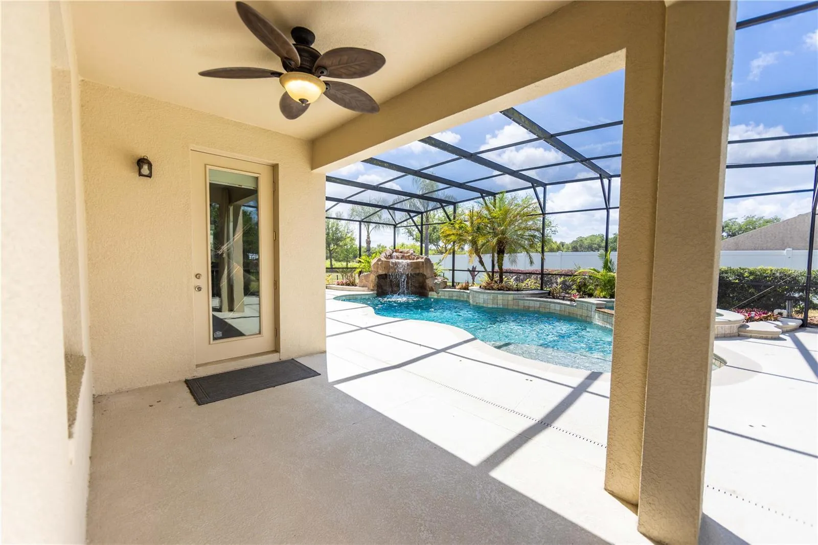 Back patio