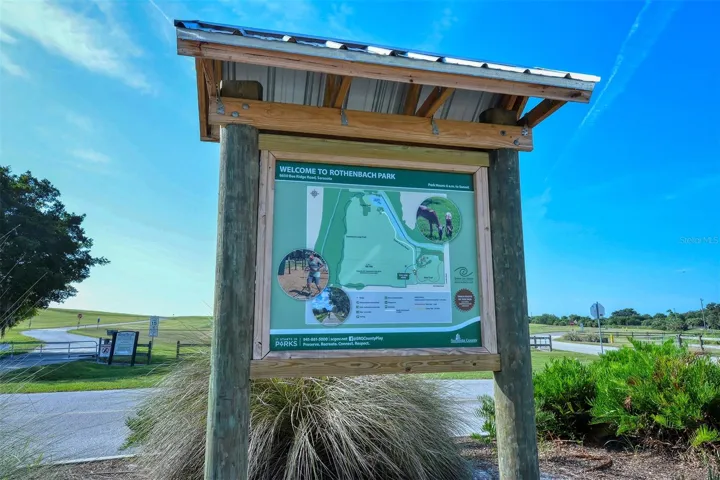 Trails for walking, running and cycling.