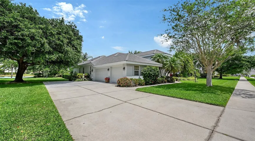 3-car garage.