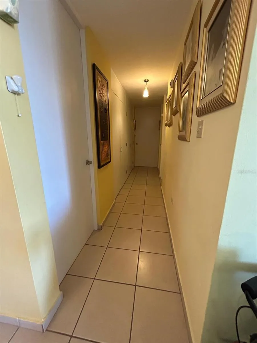 Hallway to rooms