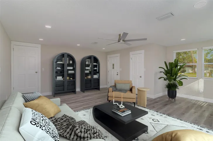 Family Room/Bonus Room Virtually Staged