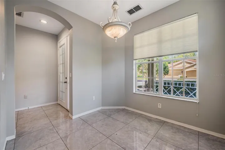 Entryway and Dinette area