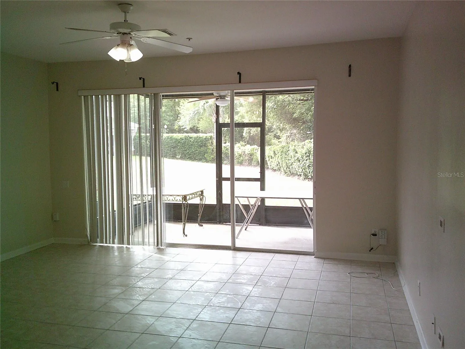 Family Room opens to Screened Patio