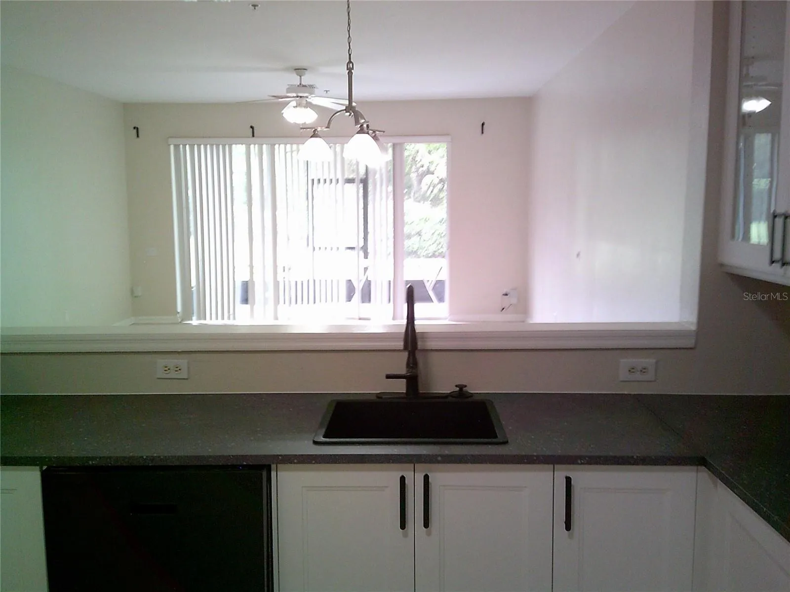 Kitchen open to Family Room / Dining Room
