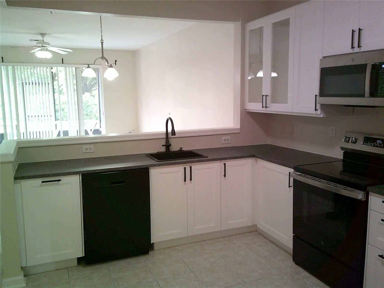 Kitchen opens to Family Room / Dining Room