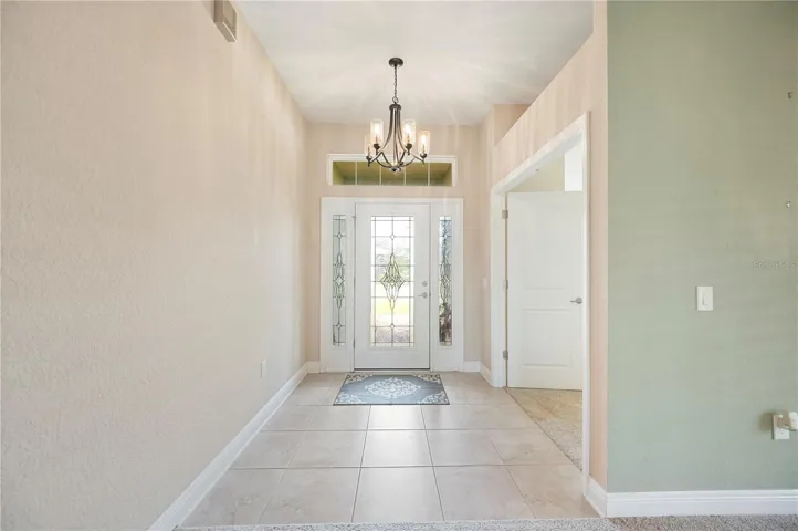 large entry space
