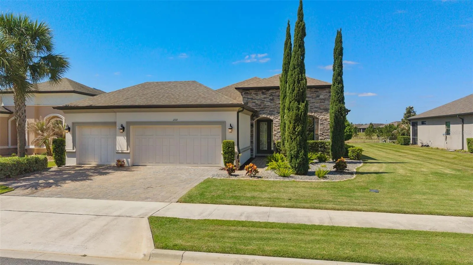 Beautiful Curb Appeal and Landscaping. This home is on a 73x140 Oversized Premium Lot with No Rear Neighbors.