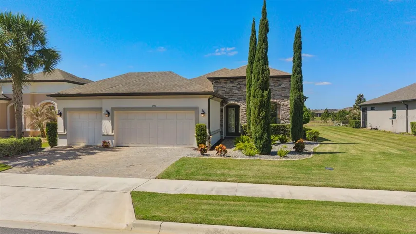 Beautiful Curb Appeal and Landscaping. This home is on a 73x140 Oversized Premium Lot with No Rear Neighbors.