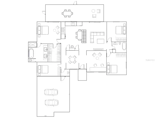 Approximate layout. Not to scale.