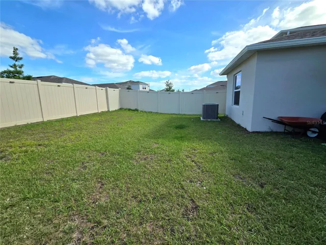 Ample Backyard perfect for family gatherings.